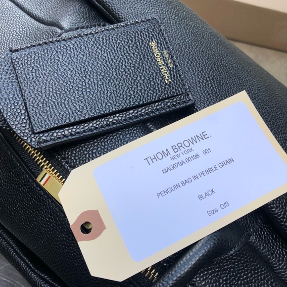 Thom Browne Penguin Bag Weekender Handbag XL - Picture 13 of 16